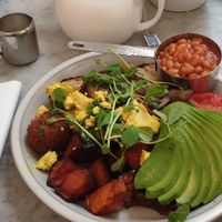 Vegan breakfast at Medicine in Birmingham