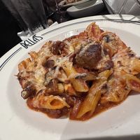 Vegan  baked rigatoni   at Bella's in Tampa