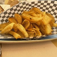 Fried potatos   at Rosemary in Rome