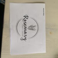 English menu 1  at Rosemary in Rome