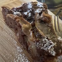 Pear breakfast cake  at Rosemary in Rome