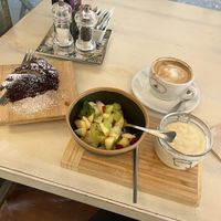 Vegan breakfast  at Rosemary in Rome