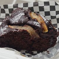 Vegan cake at Rosemary in Rome