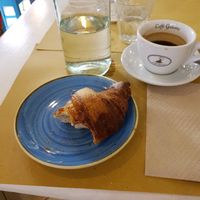Vegan croissant at Rosemary in Rome
