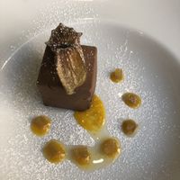 Chocolate mousse with ginger at Rosemary in Rome