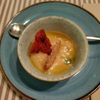 Vegan Amuse bouche at Rosemary in Rome