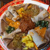Vegan platter at Lucy in Bergen