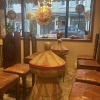 The restaurant interior   at Lucy in Bergen