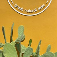 Loved the yellow ochre against blue sky! Loved all the plants too at Myrtillo in Kefalonia