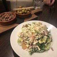 Jackfruit Caesar salad   at Novelli at City Quays in Belfast