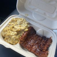 Ribz and Mac n cheese   at 7Vegans HI - Pop Up  in Aiea