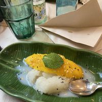 Mango desert 🥭 vegan 🌱   at Bangkok Cafe in Barcelona