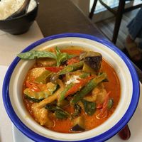 Vegan red curry 🍛   at Bangkok Cafe in Barcelona