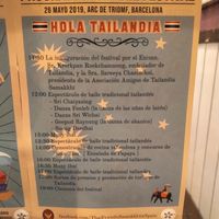 Hola Tailandia event Barcelona 2019 at Bangkok Cafe in Barcelona