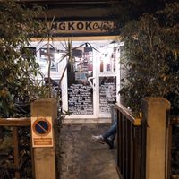 Entrance at Bangkok Cafe in Barcelona