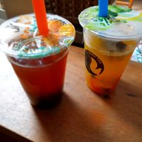 Buble tea, galaxy at Poketea in Paris