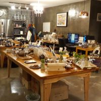 The kitchen at Cafe 5nuel in Jeonju