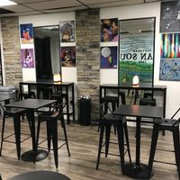 inside at Southern Vegan Soul Cafe in Macon