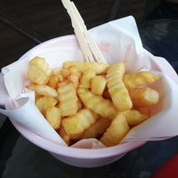Fried potato at G. Burger in Tainan