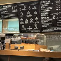 menu at bar  at Tibits - Gundeli in Basel