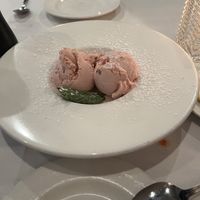 Strawberry gelato  at Tresca in Boston