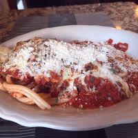 Eggplant Parmesan at Tresca in Boston