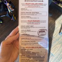 Menu  at Toasted - UCF in Orlando