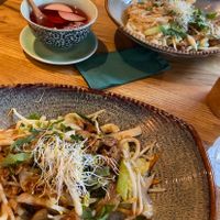 Nice noodles with seitan at The Future is Up to You in Berlin