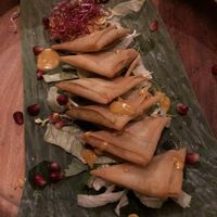 Fried dumplings  at The Future is Up to You in Berlin