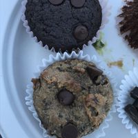 Vegan chocolate muffins  at Rappit Up! in Fresno
