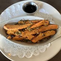Veganized Sweet Potatoes Appetizer at Pizza Luce in Eden Prairie