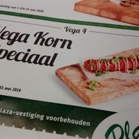 Vegan chicken style with crust at Het Wapen van Stellendam in Stellendam