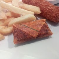 Vlammetjes (spicy) at Het Wapen van Stellendam in Stellendam