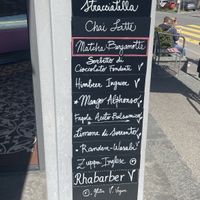 The 7 vegan ice cream flavours  at Gelateria di Berna - Marzili in Bern