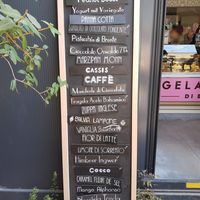 Flavors (V for vegan) at Gelateria di Berna - Frau Gerolds Garten in Zurich