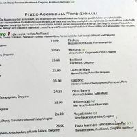 Menu 2024, v+ for vegan at Azzurro in Zurich