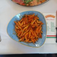Penne all'arrabiata at Azzurro in Zurich