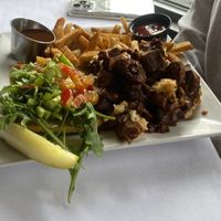 BBQ jackfruit sandwich   at Irises in Plattsburgh