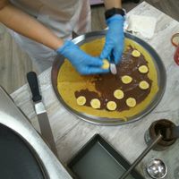 Crepe in the making at Sensibles in Cordoba