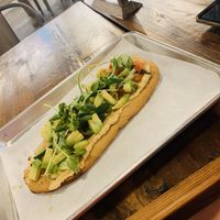 Herbivore flatbread  at Brass Bowl in St Petersburg