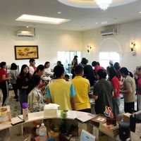 Buffet time on some weekend at Vegan Garden in Pathum Thani