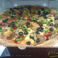 French pizza  at Pizzaholic in Newcastle Upon Tyne