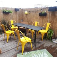Outdoor seating at Holi in Zamosc