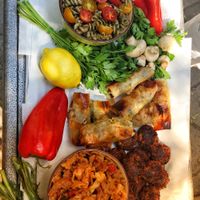 So much goodness in one plate! at Posta in Sofia