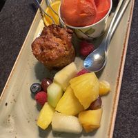 Veganer Nachtisch „Kuchenfein“ 💕   at Hans im Glück - Leopoldstr in Munich