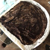 Vegan Chocolate homemade sauce  at The Spell Creperie in Ubud