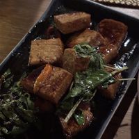 Krapao tofu  at Castaway in Koh Lipe