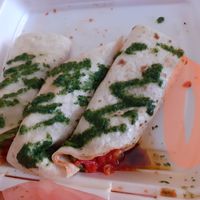 1 portion: 4 small vegan wraps at The Republic of Good Food in Podgorica