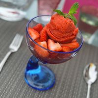 Erdbeeren & Sorbet  at Alpenblick in Hoechenschwand