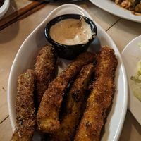 Fried pickles at 10th Street Diner in Indianapolis